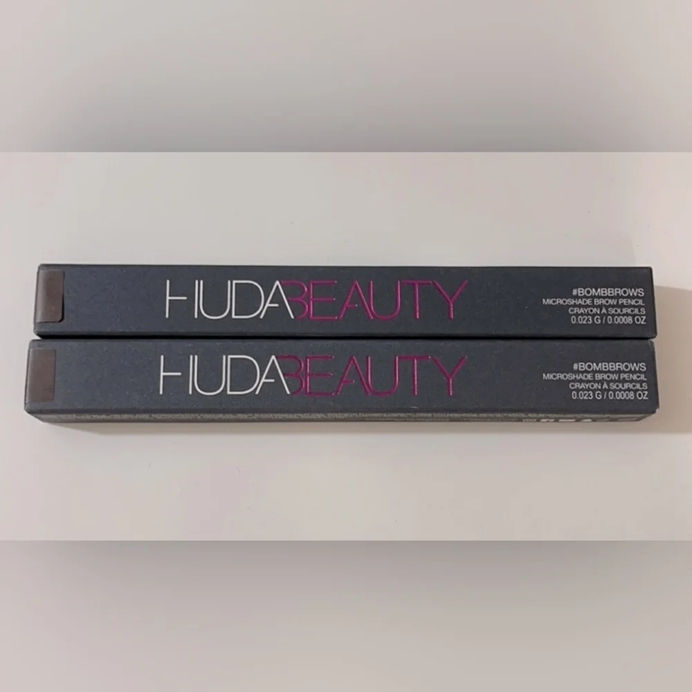 2X Huda Beauty Bomb Brows shade #7 Black Brown - Picture 3 of 4